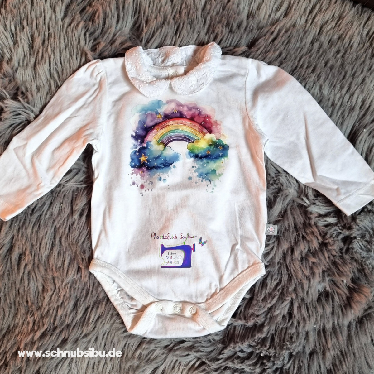 Bügelbild Regenbogen